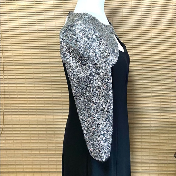 NWT Nue by Shani dress with sparkle chest & sleeves - Picture 10 of 12